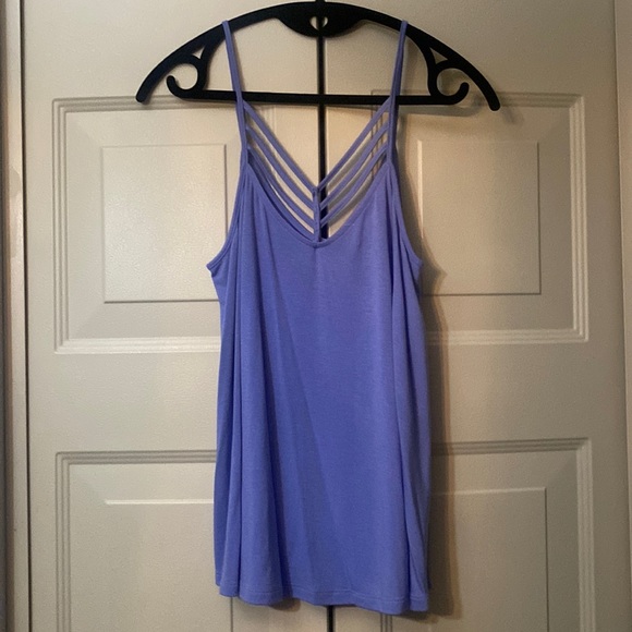Periwinkle Strappy Cami - Picture 1 of 4
